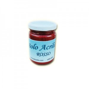 Bolo Acrilico Rosso - 150ml